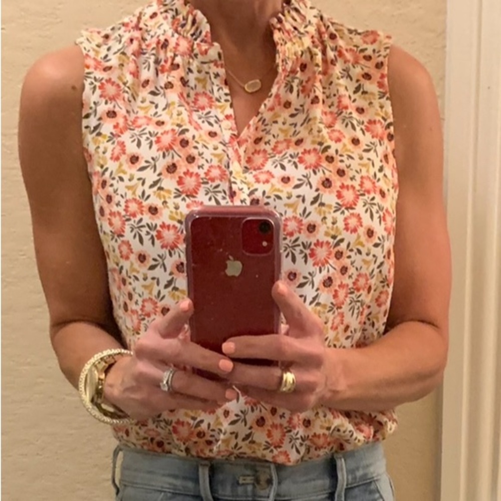 Loft floral top